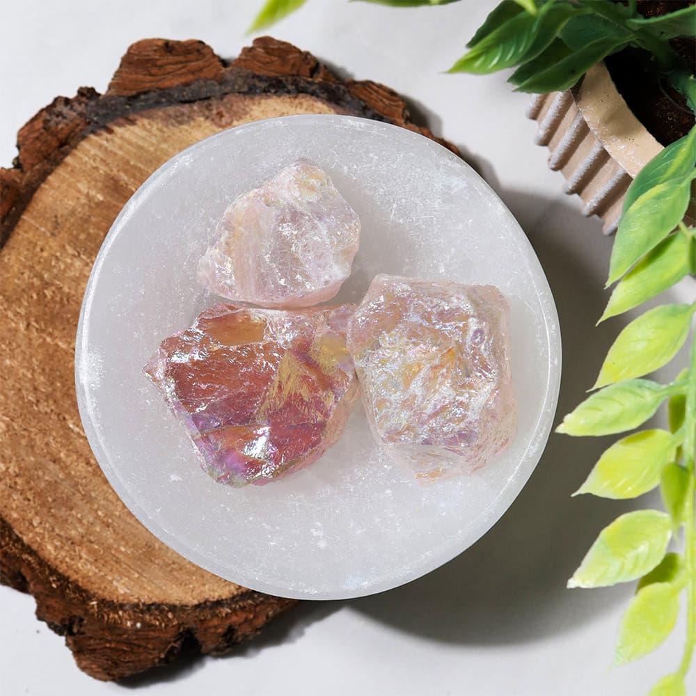 Aura Rose Quartz (Pack of 10)