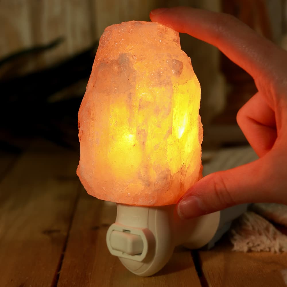 Himalayan Salt Crystal Natural Night Light