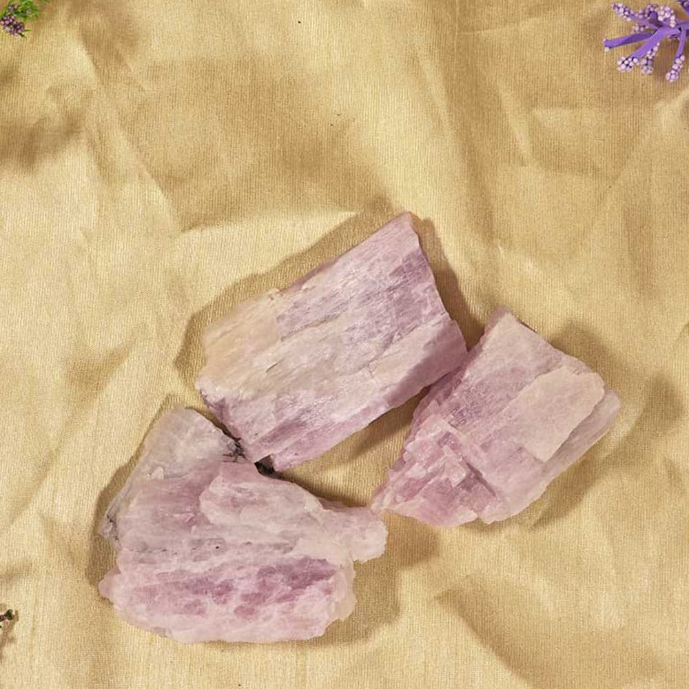 1 Lb. Natural Raw Kunzite