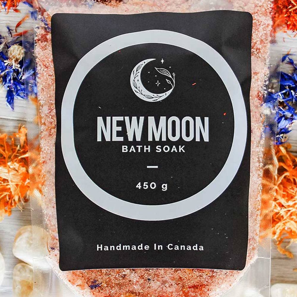 New Moon Bath Soak for Spiritual Manifestation