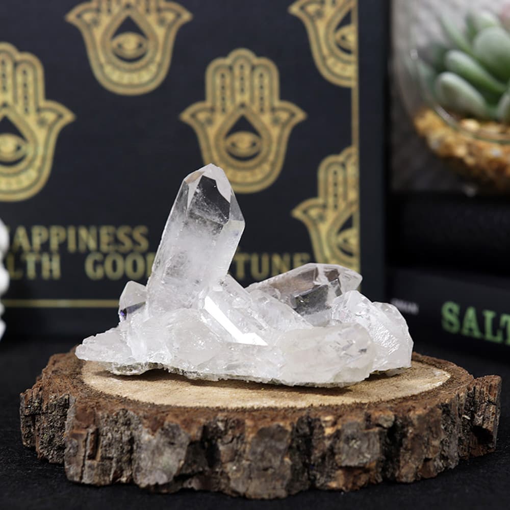 Unique Flat Crystal Clusters