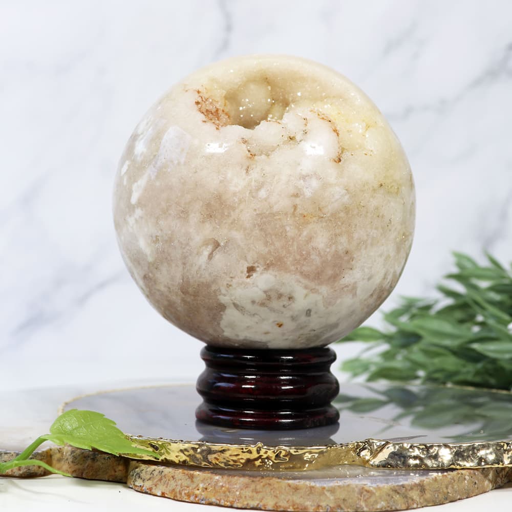 Pink Amethyst Sphere (Sold/lb)