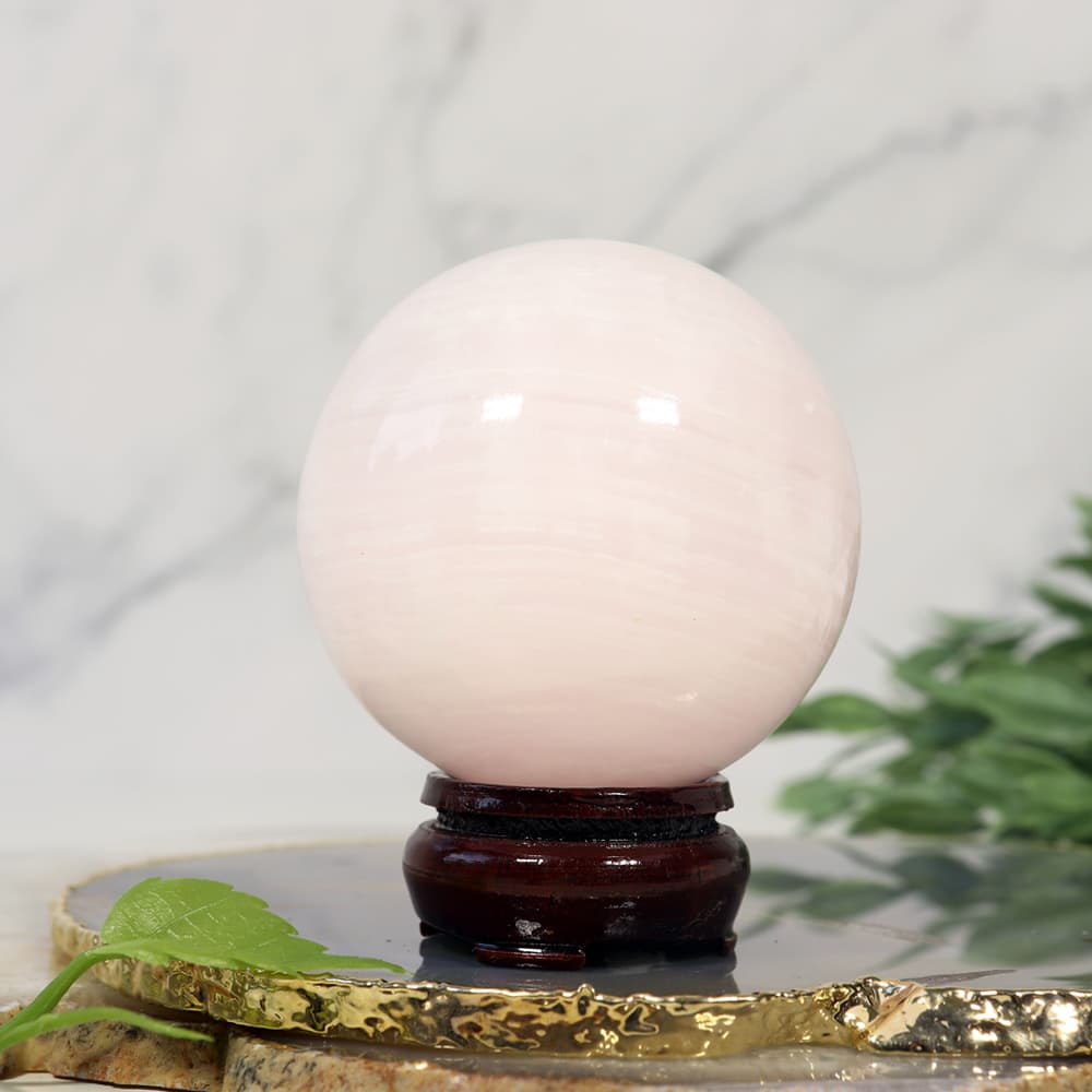 Pink Calcite Sphere (Small)