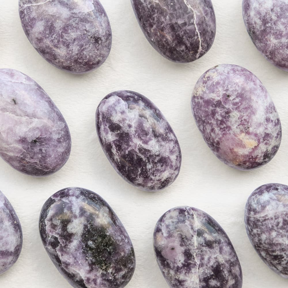 Lepidolite Massage Stone