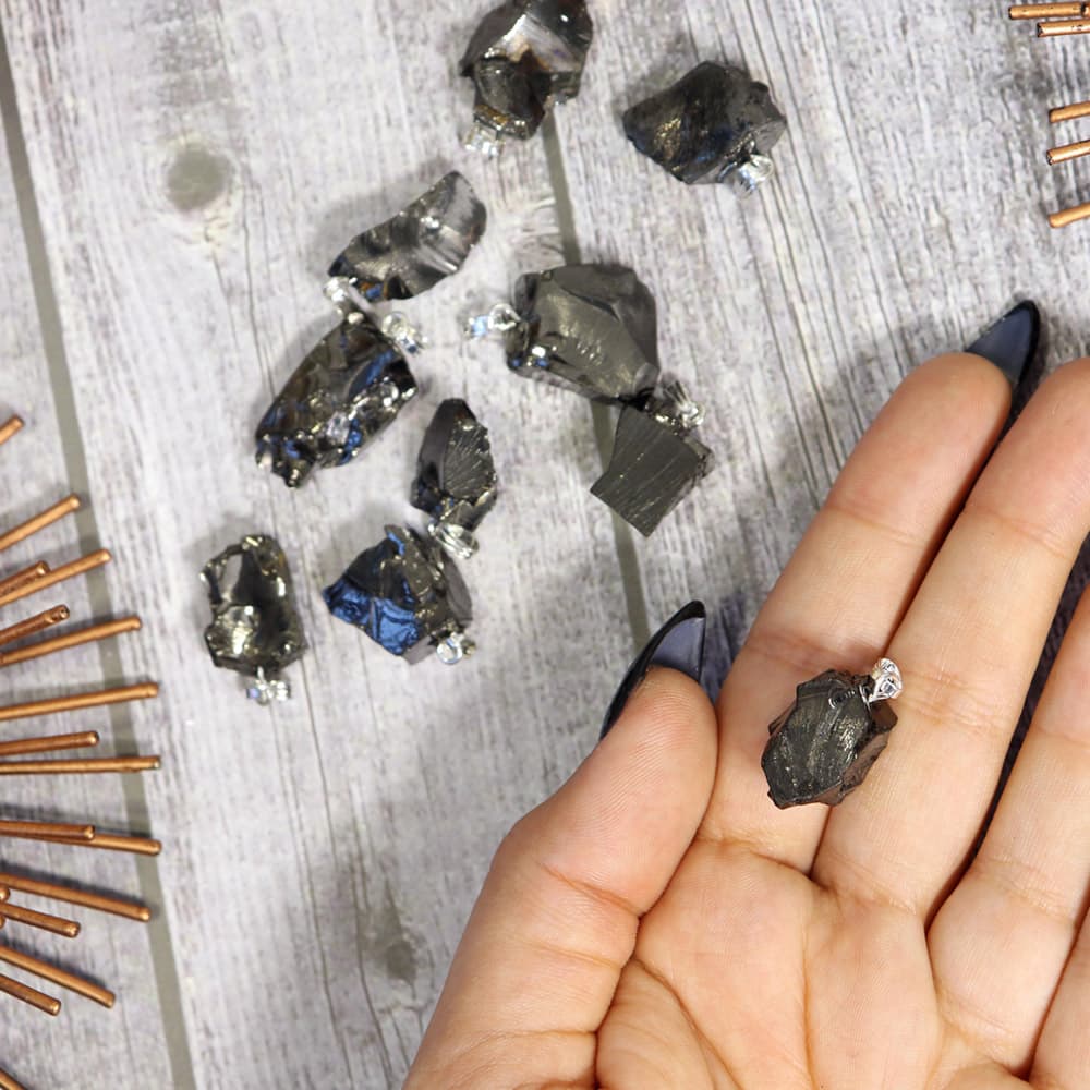 Noble Shungite Pendant - Elite Shungite - AAA