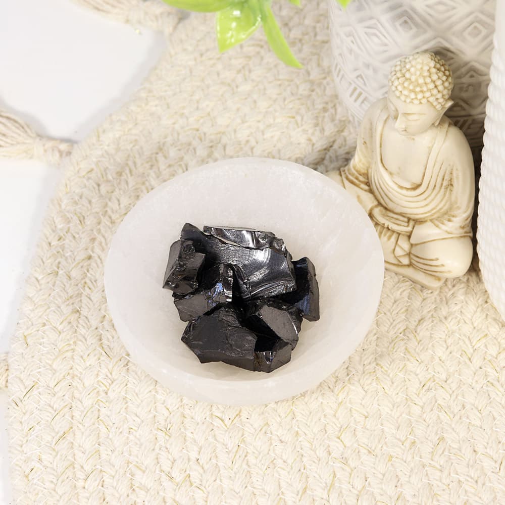 Elite, Noble Shungite Raw Stones (1/4 lb Bag)