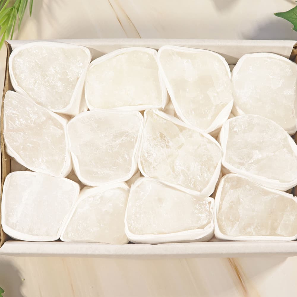 Clear Quartz Flat
