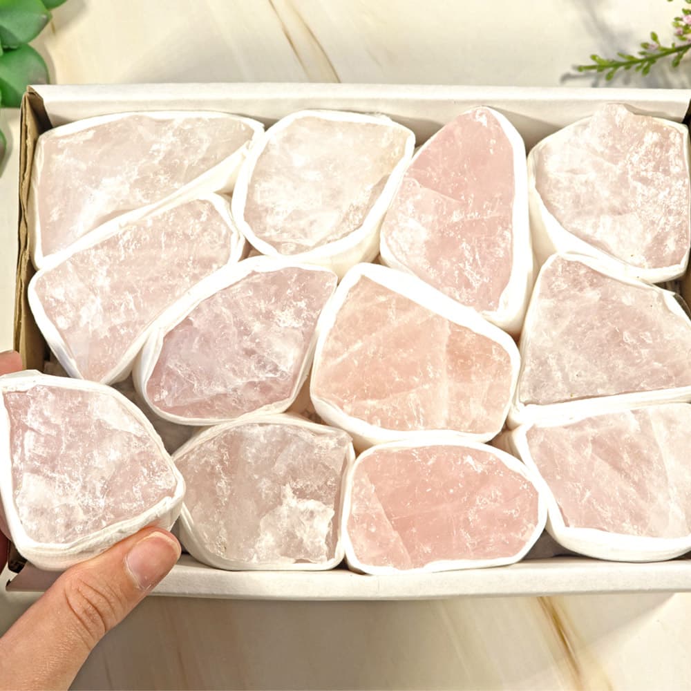Rose Quartz Flat