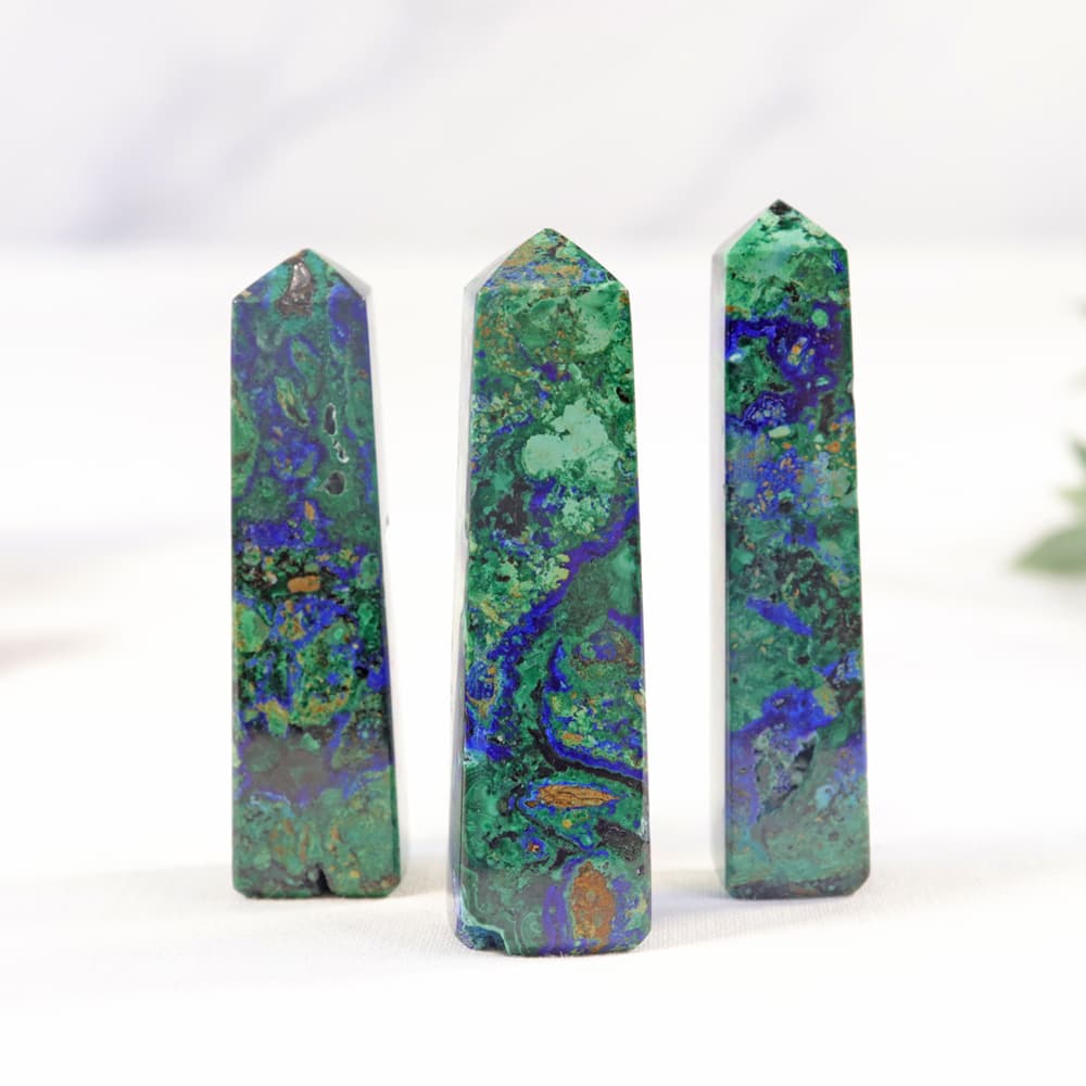 Azurite Mini Towers
