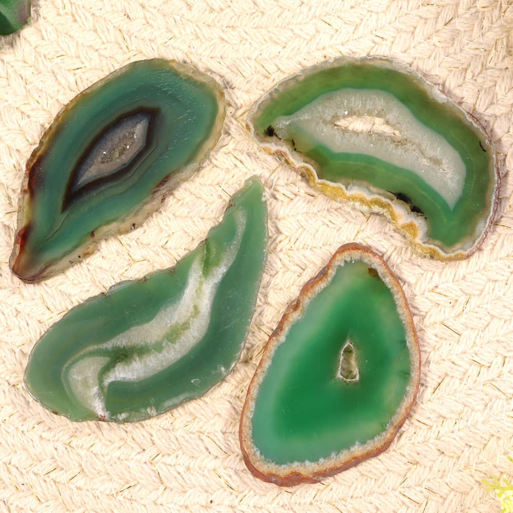 Green Agate Slice (Small)