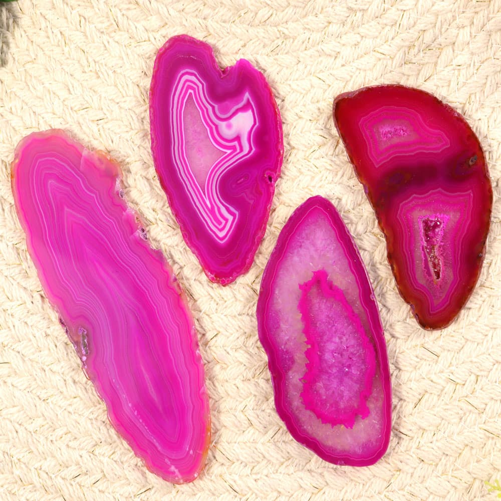 Pink Agate Slice (Small)