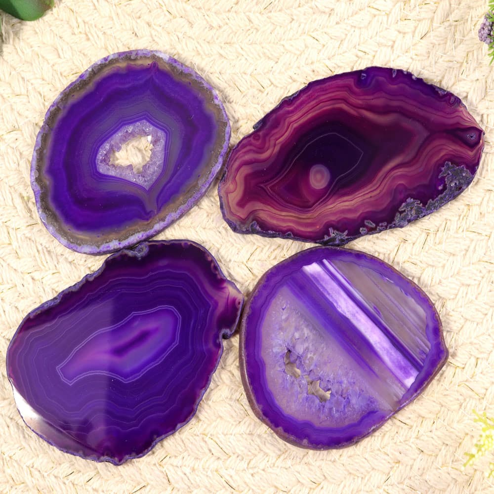 Purple Agate Slice (Small)