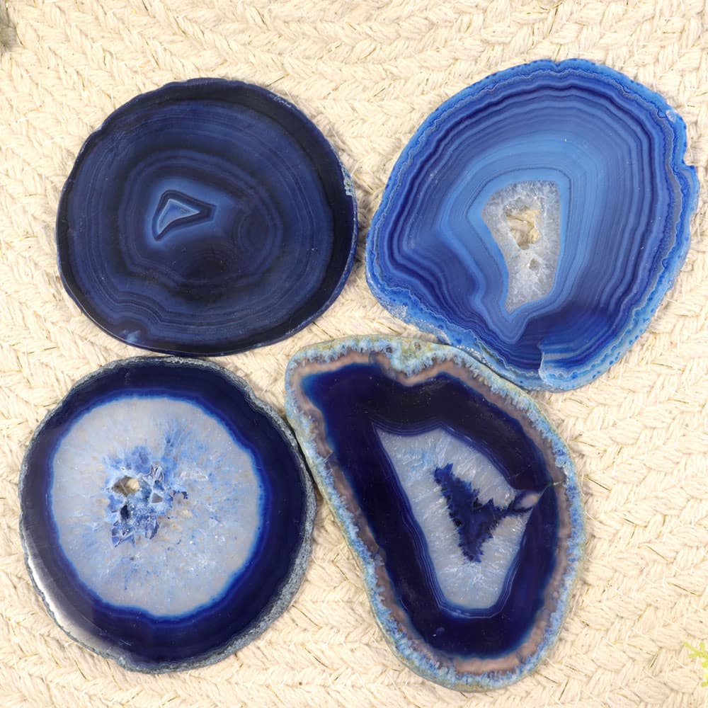 Blue Agate Slice (Medium)