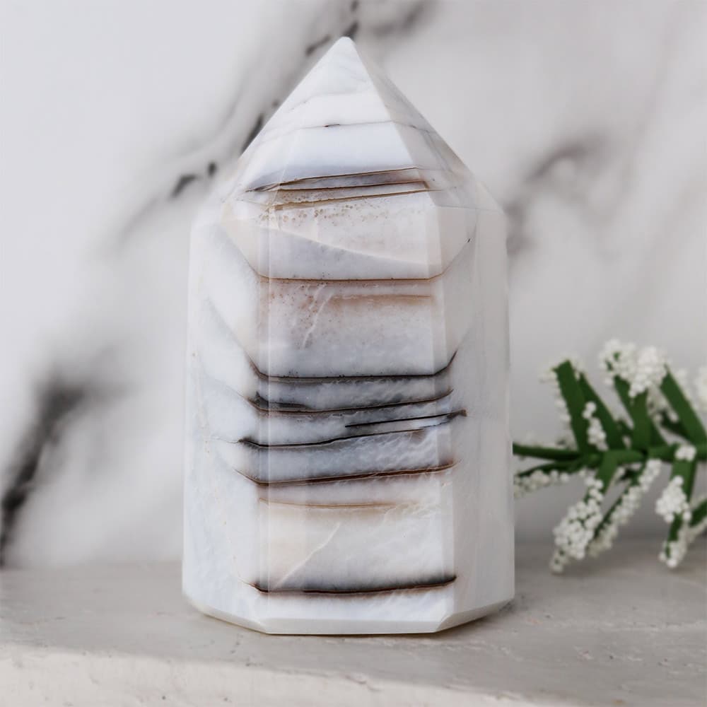 Natural Opal Polished Tower (Sold/lb)