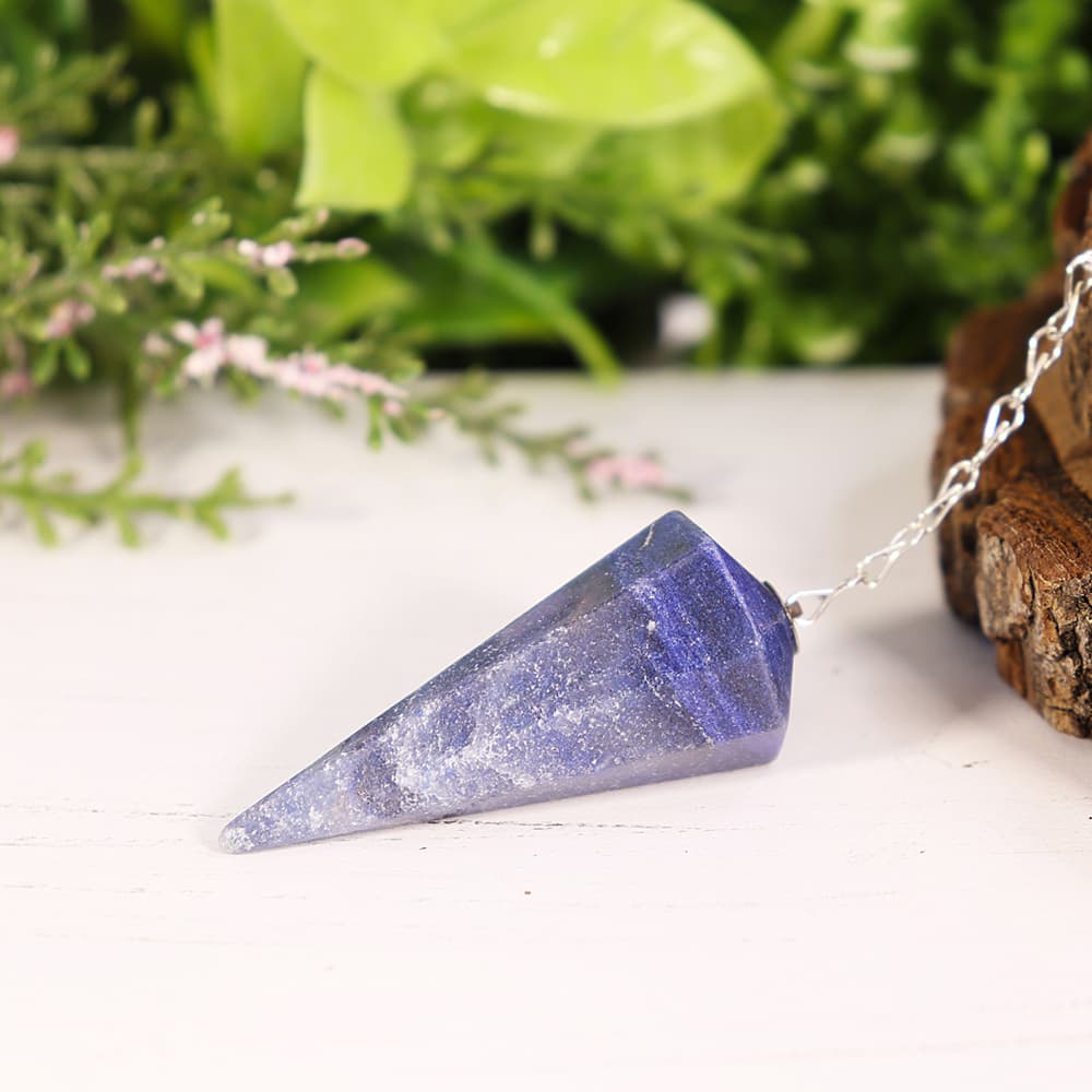 Blue Quartz Pendulum