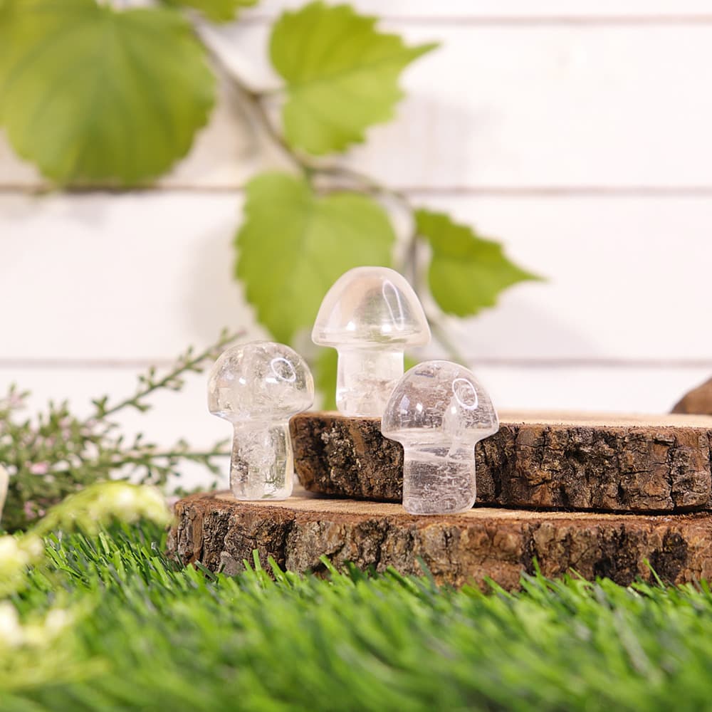 Clear Quartz Mushroom