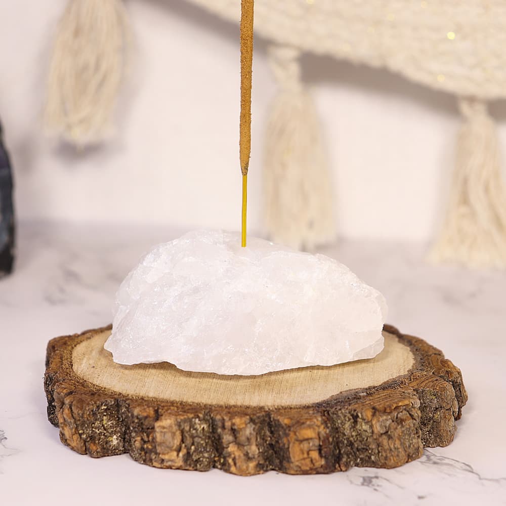 Quartz Incense Stick Holder/Burner