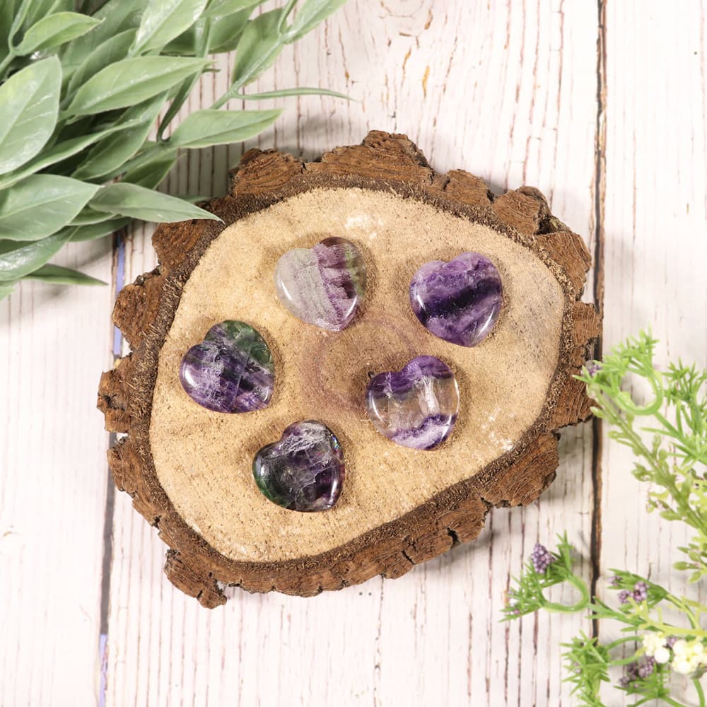 Fluorite Mini Heart