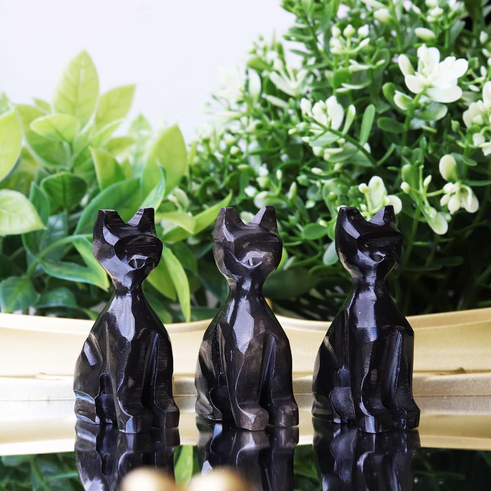 Black Obsidian Cat