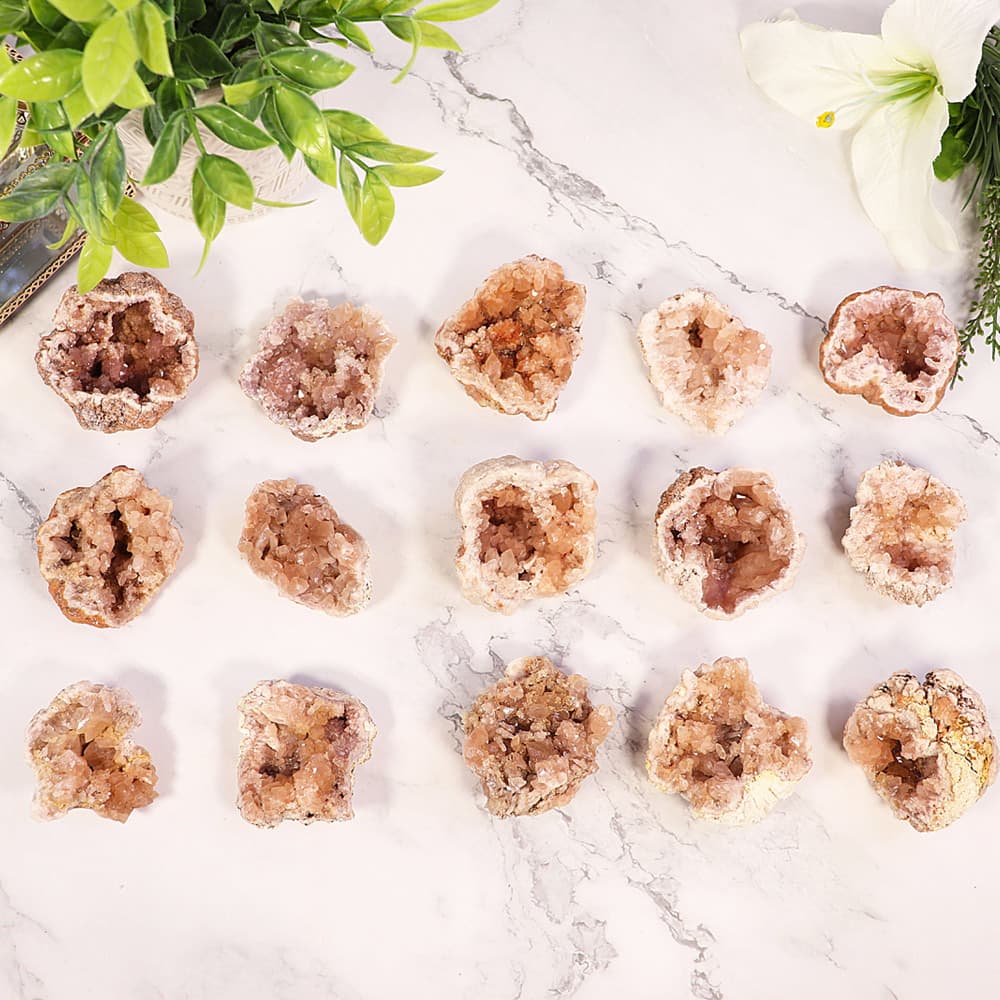 Pink Amethyst Natural Cluster