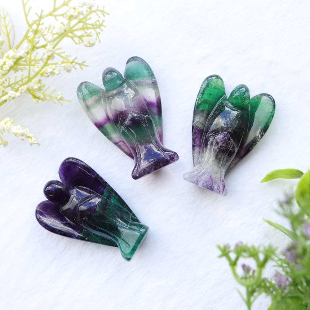 Rainbow Fluorite Guardian Angel