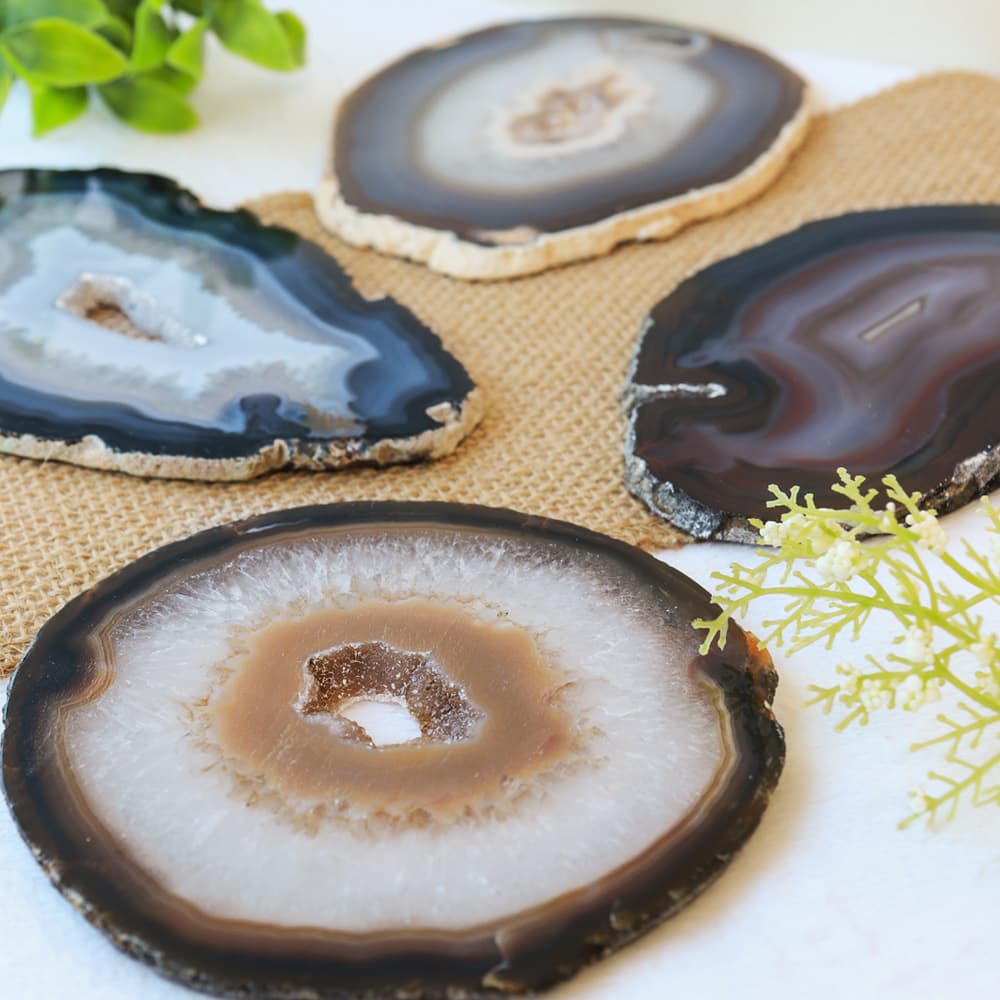Natural Agate Slice (XL)