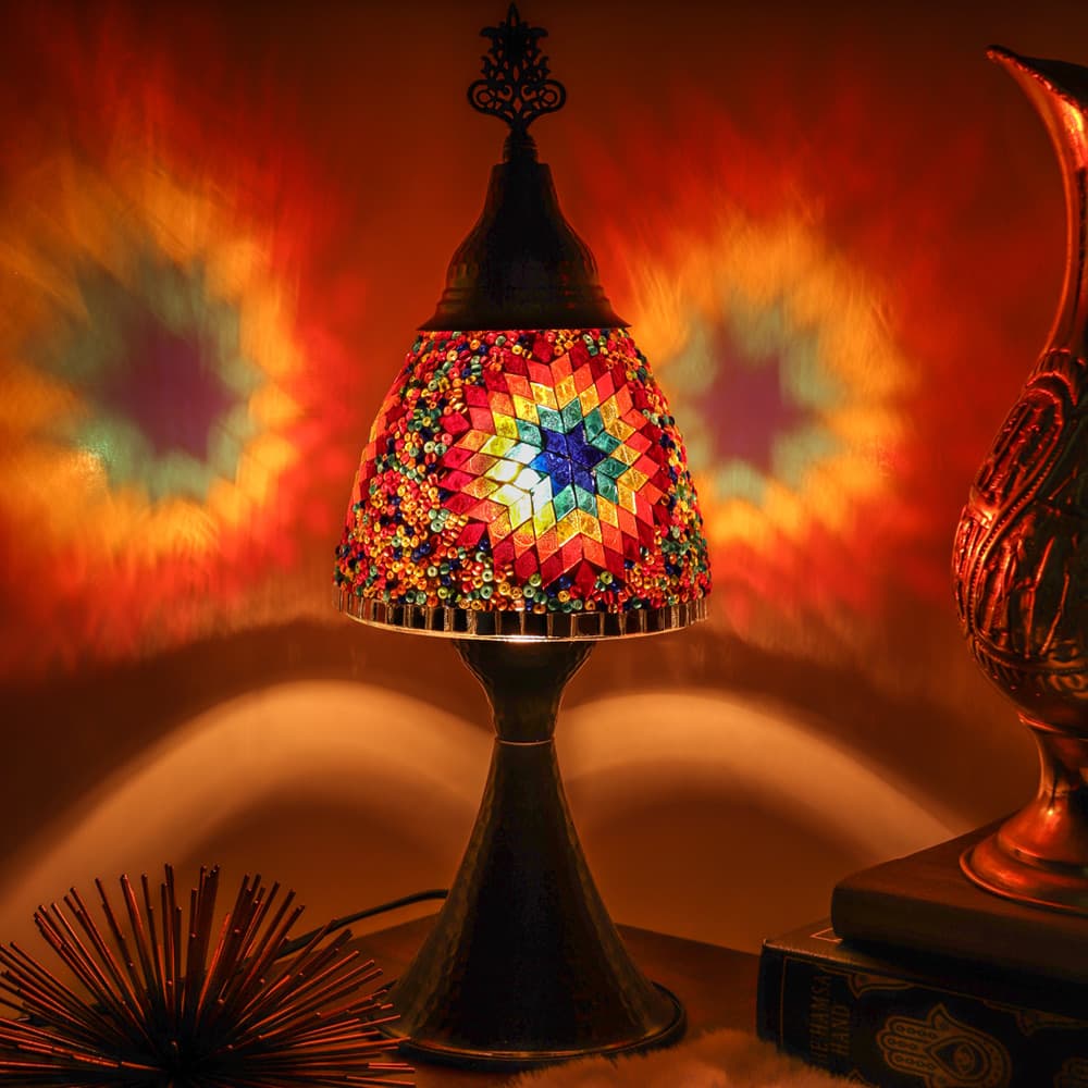Turkish Mosaic Handmade Table Lamp