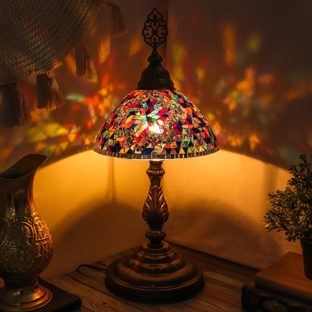 Tiffany Inspired Turkish Handmade Lamp