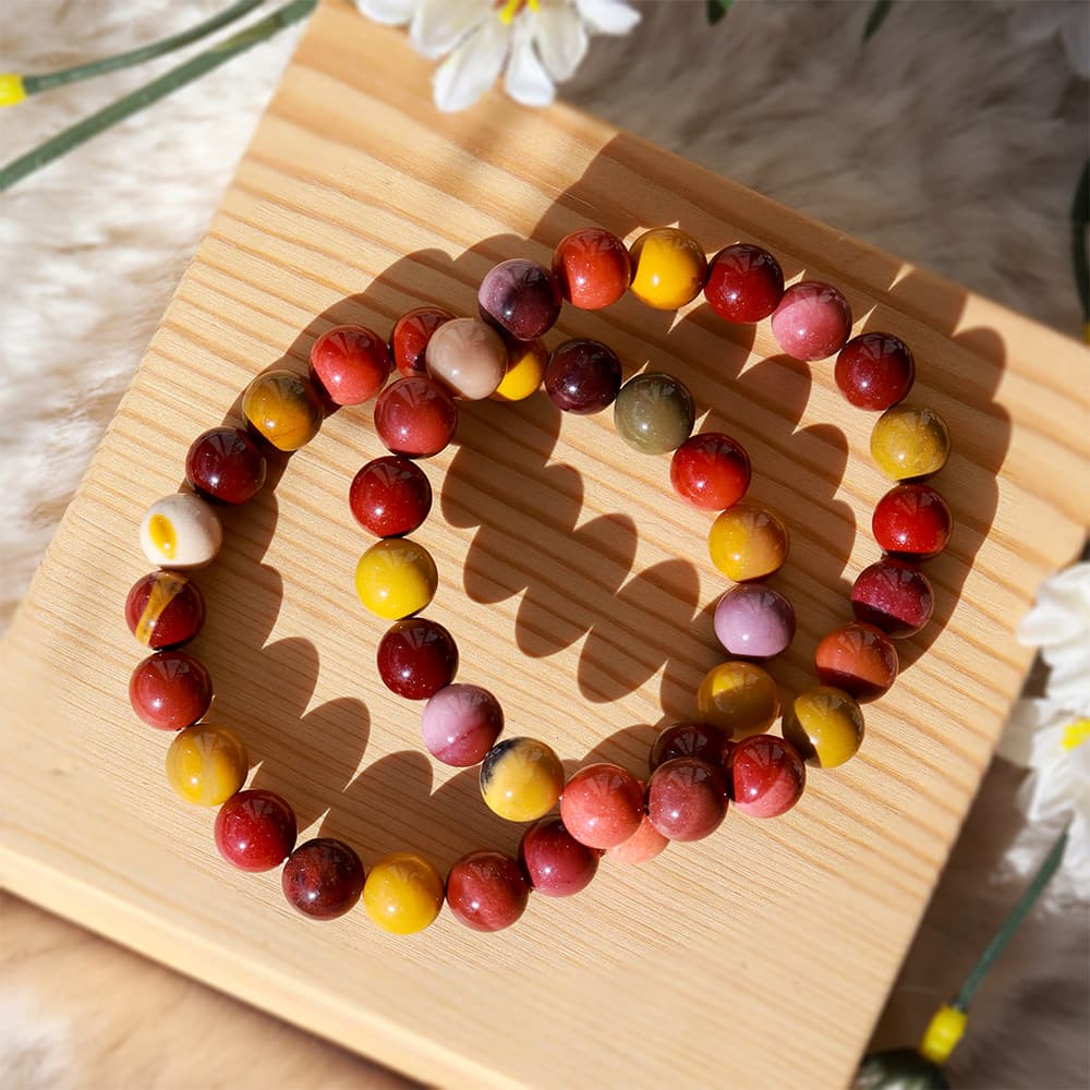 Mookaite Bracelet Stretchable 8mm