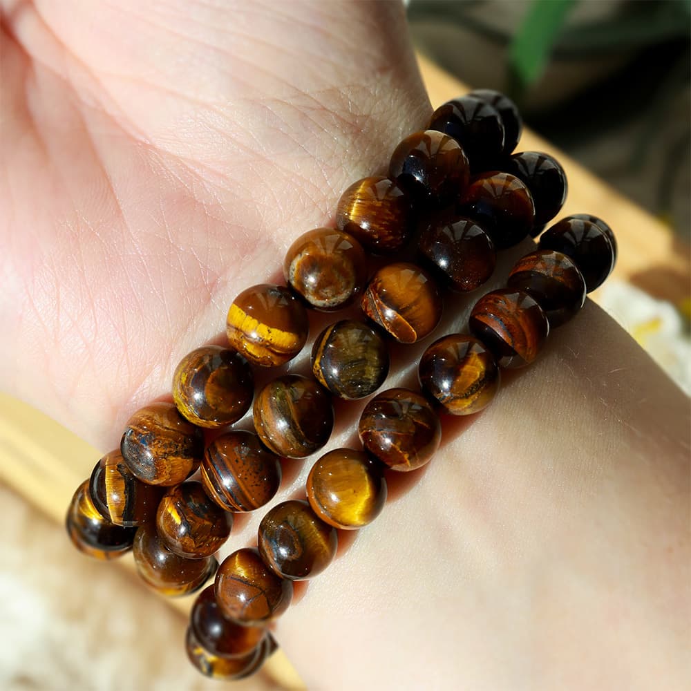 Tiger's Eye Bracelet Stretchable 8mm
