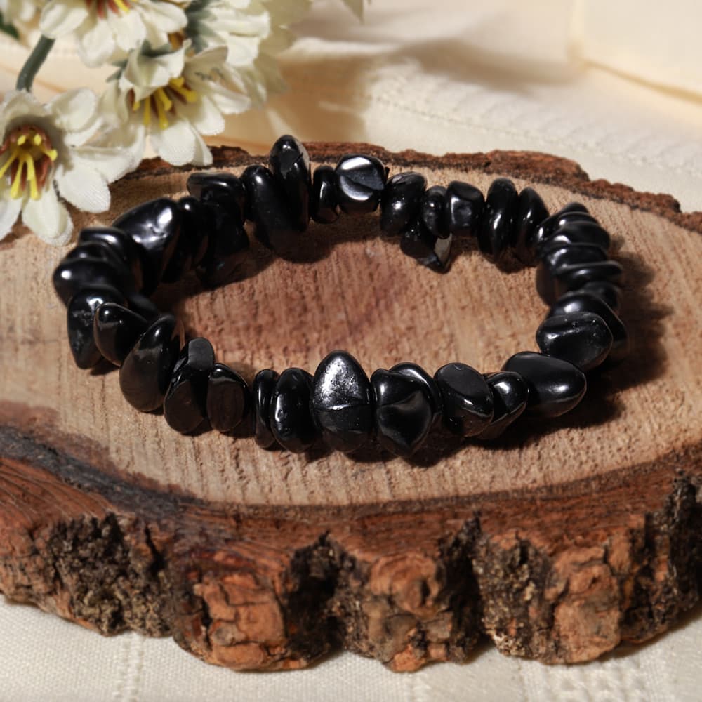 Shungite Stone Bracelet for Protection