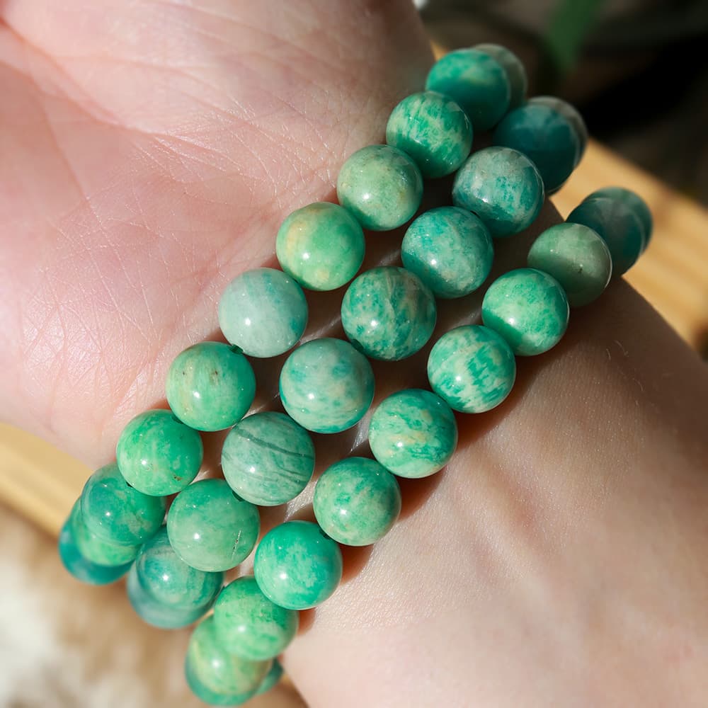 Amazonite Bracelet Stretchable 8mm