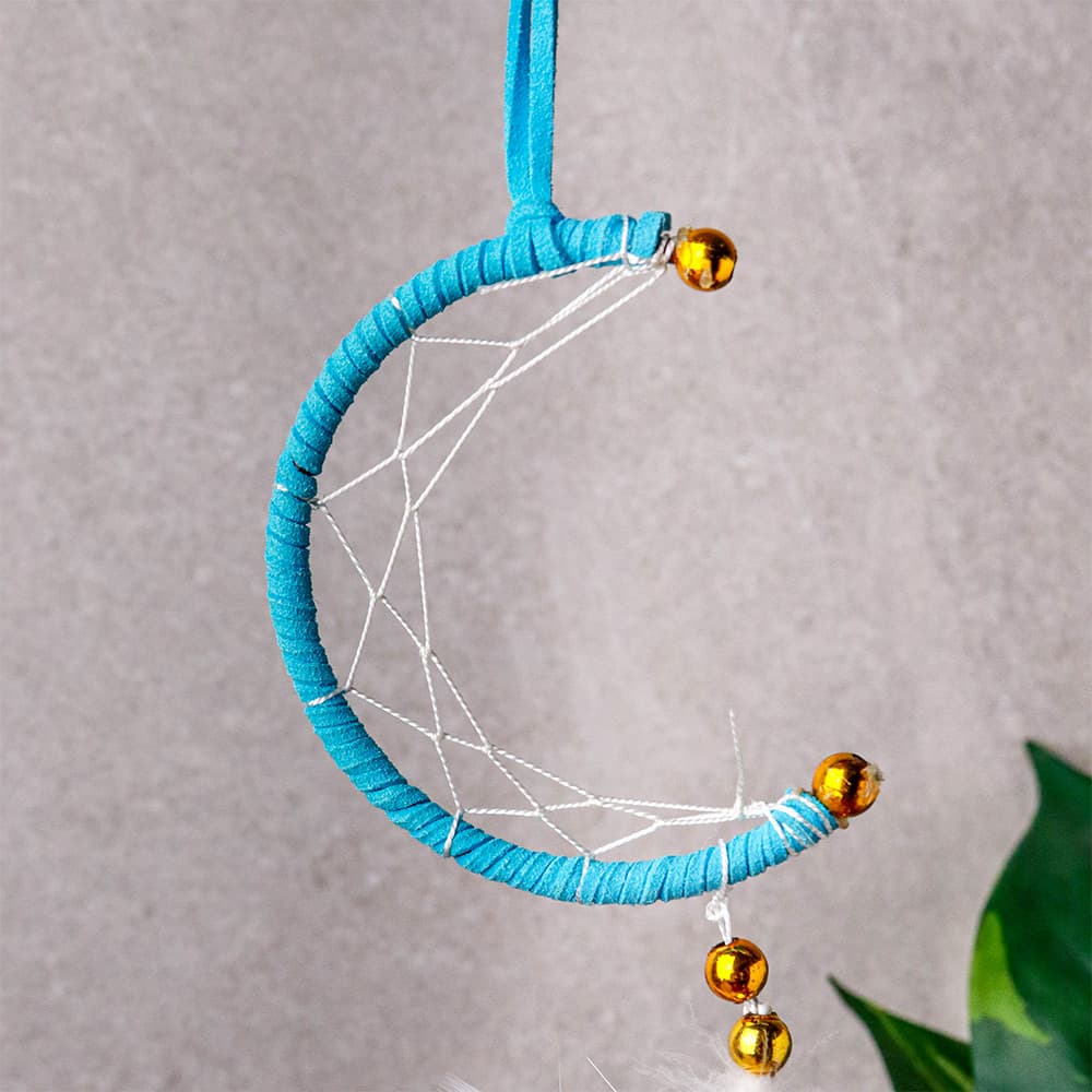 Mini Moon Dreamcatcher (Assorted Colors)