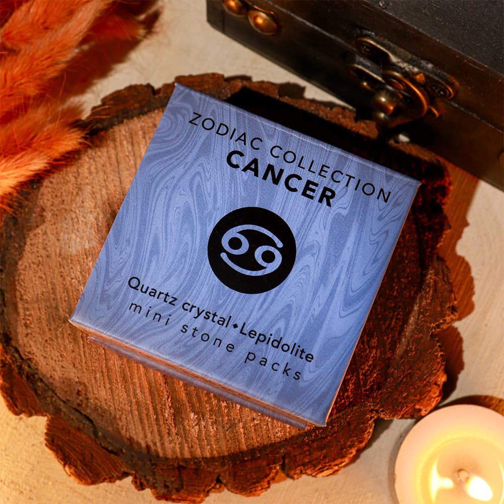 Cancer Mini Stone Pack - Zodiac Mini Set