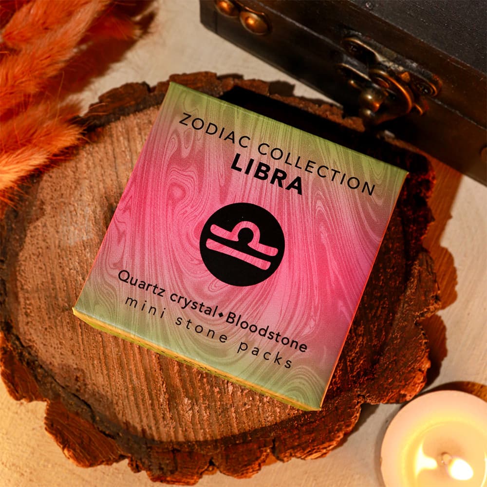 Libra Mini Crystal Pack - Zodiac Kit